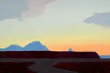 Conrad Buff, Sunset Landscape
