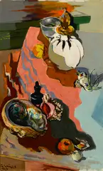 Stanton Macdonald-Wright, Still Life, 1947, oil on canvas