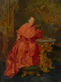 Umberto Cacciarelli, A moment's relaxation, oil on canvas laid down on foam board
