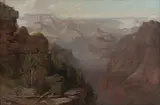 Arthur William Best, Grand Canyon, oil on canvas
