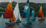 Antonio Pietro Martino, Fall Regatta, oil on canvas