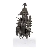 Angelo Biancini, Untitled, bronze with dark brown patina