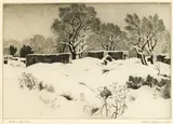 Gene Kloss, Adobes in the Snow (K. 393)