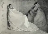 Dos Mujeres Sentadas (B. 41) by Francisco Zúñiga, 1978, Lithograph in colors on wove paper, sold Dec 2015