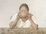 Mujer con Olla (B. 90) by Francisco Zúñiga, 1983, Lithograph in colors on wove paper, offered Dec 2015