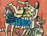 Fernand Léger, La parade (S. E25), 1953, Lithograph and pochoir in colors on wove paper