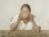 Mujer con Olla (B. 90) by Francisco Zúñiga, 1983, Lithograph in colors on wove paper, offered Dec 2015