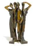 Arman, Petite Venus Eclosion, 1994, Sliced cast bronze multiple