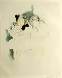Jacques Villon, Mes Petites Amies, Les Deux Soeurs (G/P. 101)