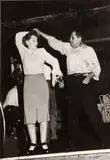 Weegee, Invitation to the Dance (Rehearsal, Yiddish Theater), 1945, Gelatin silver print