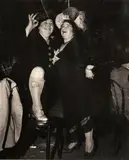 Weegee, Billie Dauscha and Mabel Sidney, Bowery Entertainers, 1944, Gelatin silver print