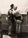 Weegee, On Top of the Empire State Building