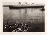 The S.S. Normandie by Berenice Abbott, 1934, Gelatin silver print, offered Dec 2015