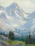 Paul Lauritz, Mount Whitney in the High Sierras