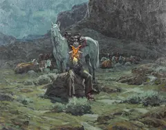 Paul Salisbury, All's Quiet, oil on canvas