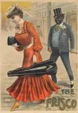 Louis Galice, The Frisco, c. 1905, Lithograph in colors on wove paper backed with linen