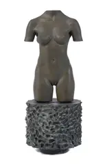 MOCA Torso by Robert Graham, 1992-95, bronze with brown patina, sold Jun 2015