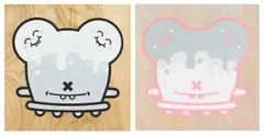 Buff Monster, Untitled, 2008; Untitled, 2008 (2)