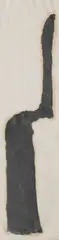 Black Drawing IV by Bryan Hunt, 1978, charcoal and linseed oil on paper, offered Jun 2015