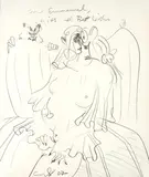 George Condo, Untitled, 2007, pencil on paper