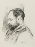 Ambroise Vollard, from Douze Lithographies Originales (D.; S. 37) by Pierre-Auguste Renoir, c. 1904, Lithograph on Arches paper, from the total edition of 1000, sold Jun 2015