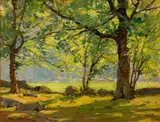 Paul Lauritz, Scattered light through the trees