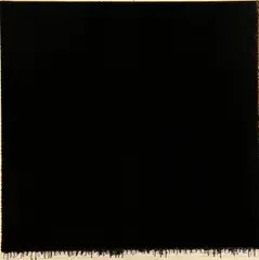 Torie Begg, Apparently Black, 1999, acrylic and resin on canvas