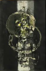 Untitled by Carl Morris, ink wash and gouache on paper, offered Jan 2015