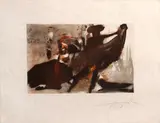 La Tauromachie Individuelle (M./L. 153(a); F. 72-11) by Salvador Dalí, 1973, Color heliogravure with stencil on Japanese paper, sold Jan 2015