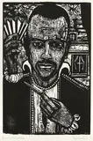 Zauberkünstler (Erinnerung an Paul Klee) (D. W416) by Erich Heckel, 1956, Woodcut on wove paper, the second (final) state, offered Jan 2015
