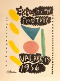 Exposition Peinture Vallauris (Cz. 95) by Pablo Picasso, 1956, Color offset lithograph on wove paper, sold Jan 2015