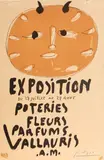 Deuxieme Affiche Vallauris (B. 1259; Cz. 1) by Pablo Picasso, 1948, Color lithograph on wove paper, sold Jan 2015