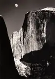 Ansel Adams, Moon and Half Dome, Yosemite Valley