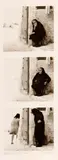 Karl Gernot Kuehn, Naxos, Greece, 1976, Three gelatin silver prints mounted to a single board