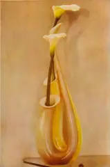 Sheila Metzner, Saxophone Vase Valla, 1985, Digital chromogenic print