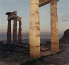 Lindos with Columns by Richard Misrach, 1979, Chromogenic print, sold Jan 2015