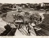 Bill Owens, 4th of July Block Party, from Suburbia, c. 1970, Gelatin silver print