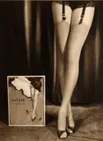 Count Theodore Zichy, Kayser Nylons, 1940s, Gelatin silver print, mounted