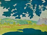 Charles E. Burchfield, Untitled (Pastoral Scene)