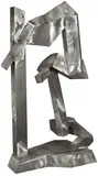Bill Barrett, Arch II, circa 1970, brushed aluminum