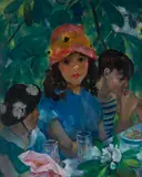 Martha Walter, The children's party