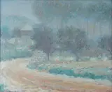 Theodore Earl Butler, Mill in the Snow, Giverny