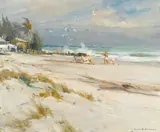 Emile Gruppé, Feeding the gulls