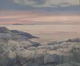 Frederick Judd Waugh, Dawn Over Cape Ann
