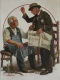 Joseph Francis Kernan, Vote!, oil on canvas