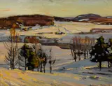 George Gardner Symons, Wintry hillside