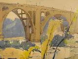 Millard Sheets, Bridge over the Arroyo Seco