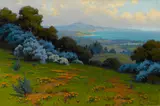 John Marshall Gamble, Wild lilac and poppies