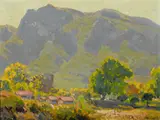 Hanson Puthuff, Houses at the base of the foothills