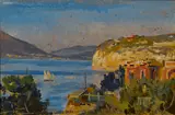 Colin Campbell Cooper, Below Venice, Chioggia Italy; Study for Clouds and Hills; Stein am Rhein; S. Francesco, Assisi; Sorrento, Italy (Group of 5)